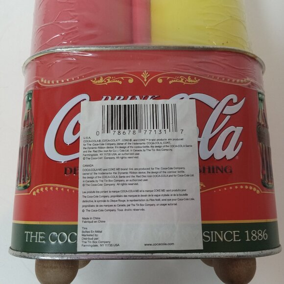 Vintage Coca Cola Ketchup Mustard Retro Diner Restaurant Tin Condiment Holder - Picture 11 of 13